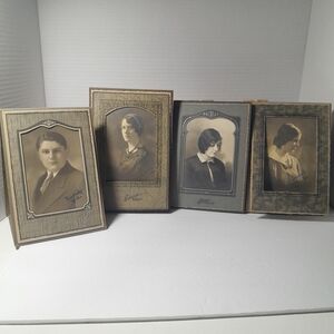 Vintage Class Photos 1930s Sepia Tone Barre Vermont Lot Of 4